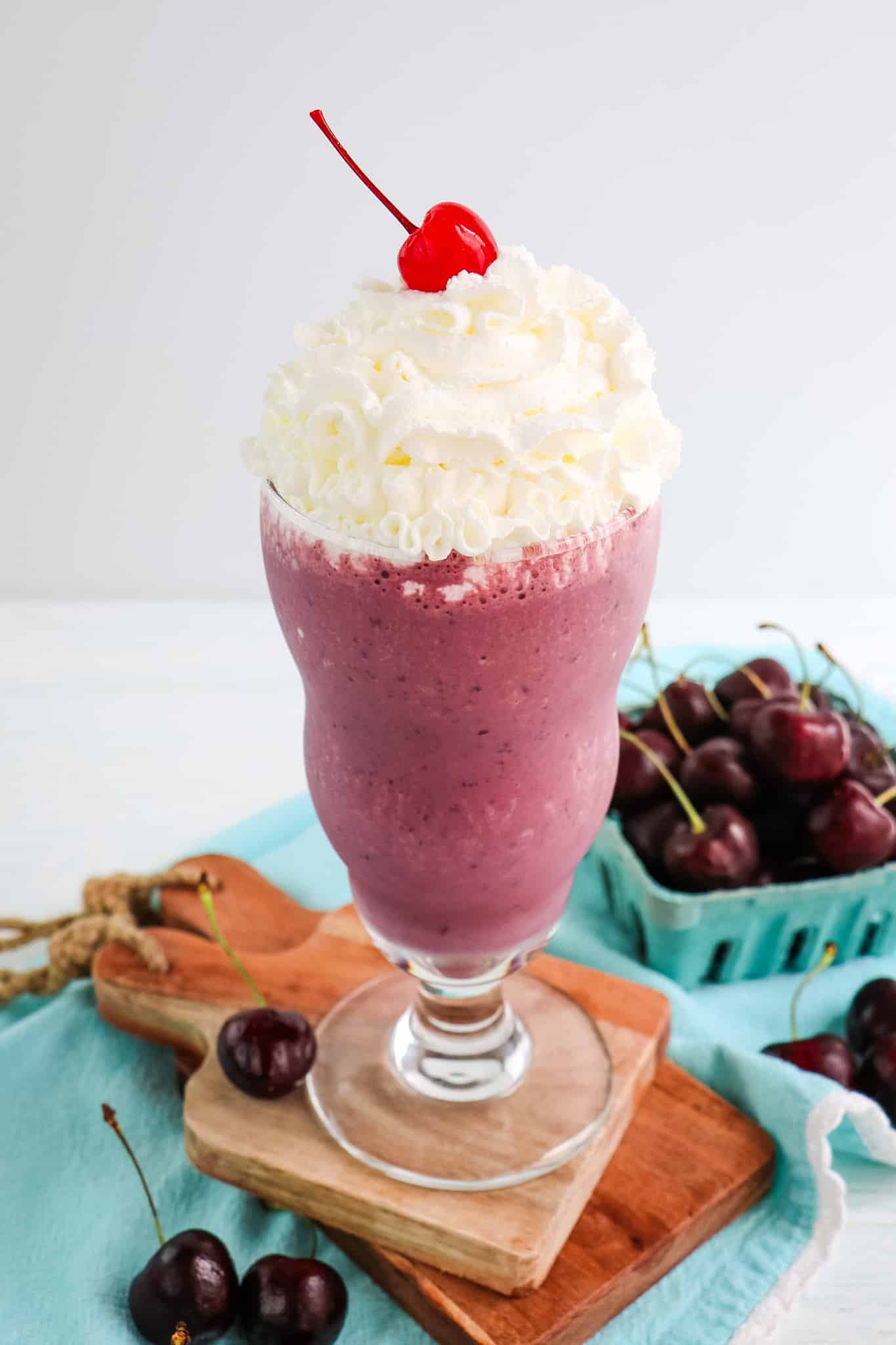 cherry-milk-shake